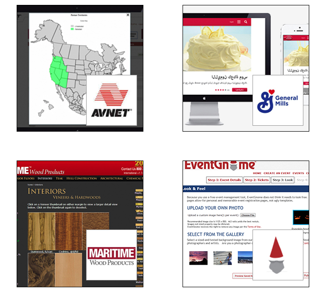 Isilus clients Avnet General Mills Maritime Wood Products EventGnome